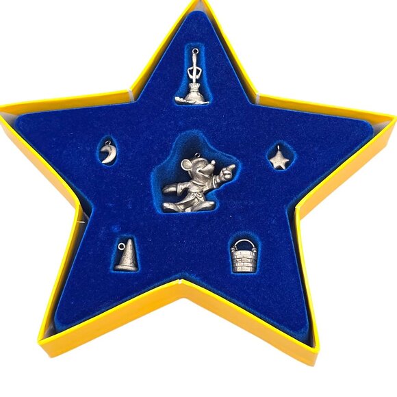 Vintage 2001 Walt Disney 100th Hallmark Keepsake Ornaments in Box SET OF 5 - Picture 4 of 14